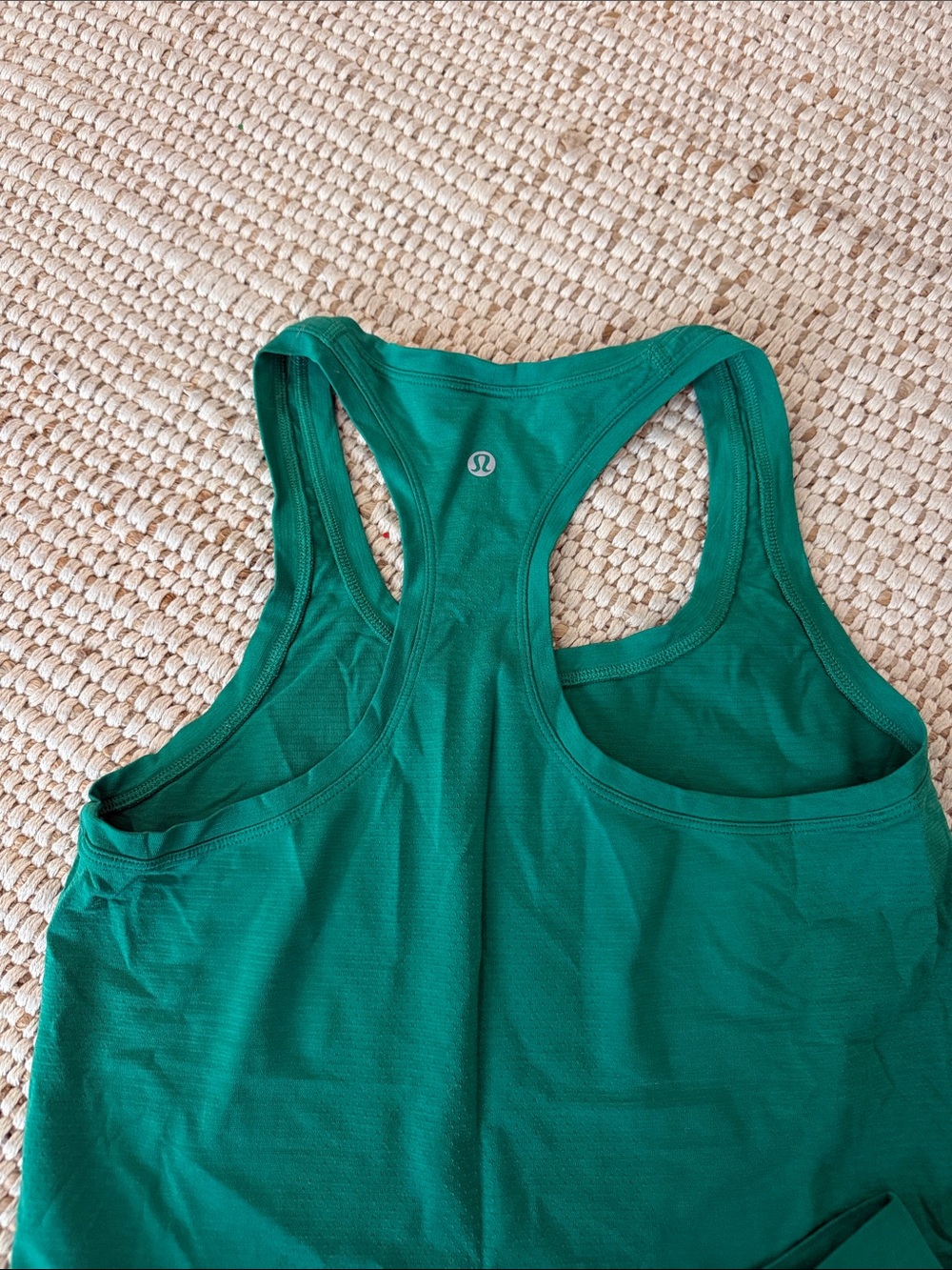 lululemon athletica Emerald Green Racerback Tank Top - Picture 3 of 3